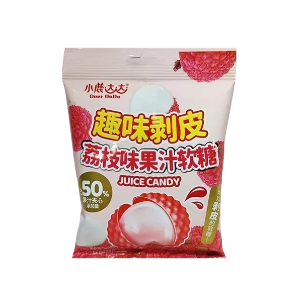 Guminukai DEER DADA PEELING GUMMIES (LYCHEE), 70g