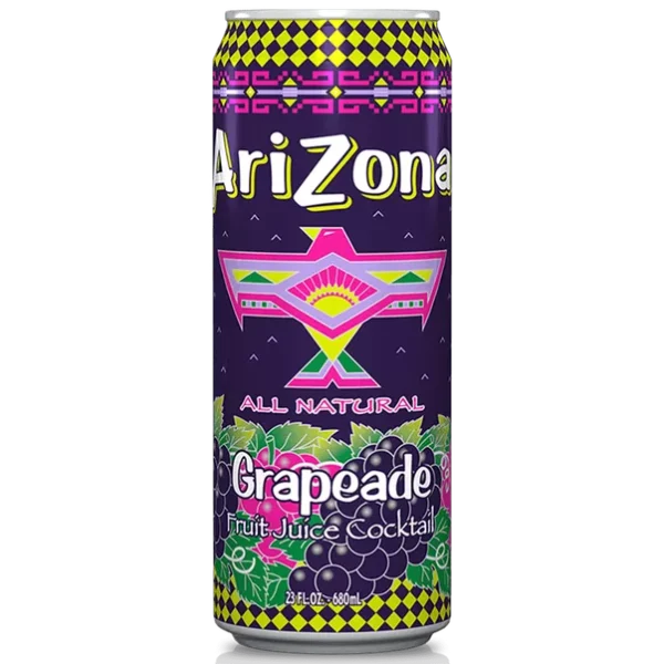 Gaivusis gėrimas ARIZONA (VYNUOGIŲ SK.), 650ml