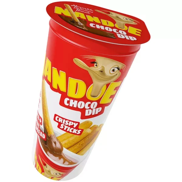 Lazdelės su lazdyno riešutų kremu NANDOE, 45g