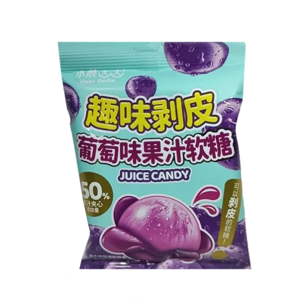 Guminukai DEER DADA PEELING GUMMIES (GRAPE), 70g