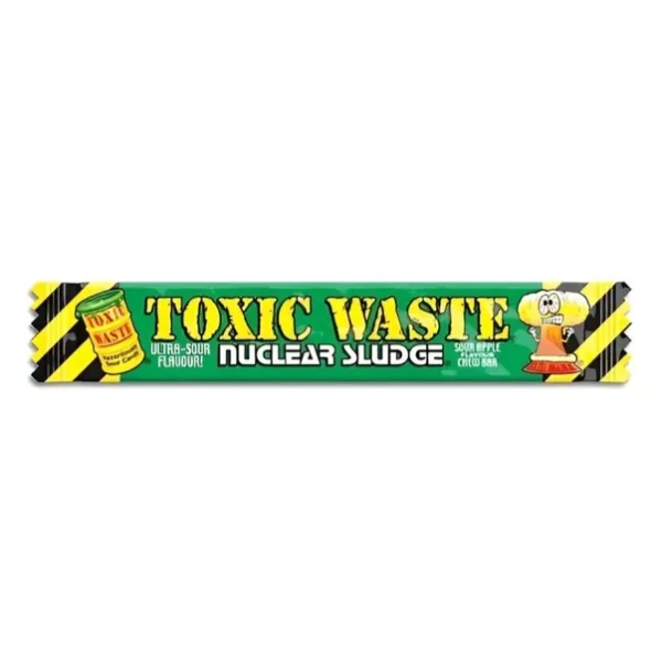 Kramtomas saldainis TOXIC WASTE (APPLE), 20g