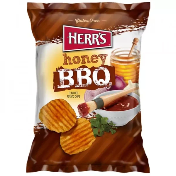 Bulvių traškučiai HERR'S (HONEY BBQ), 28,4g HERR'S