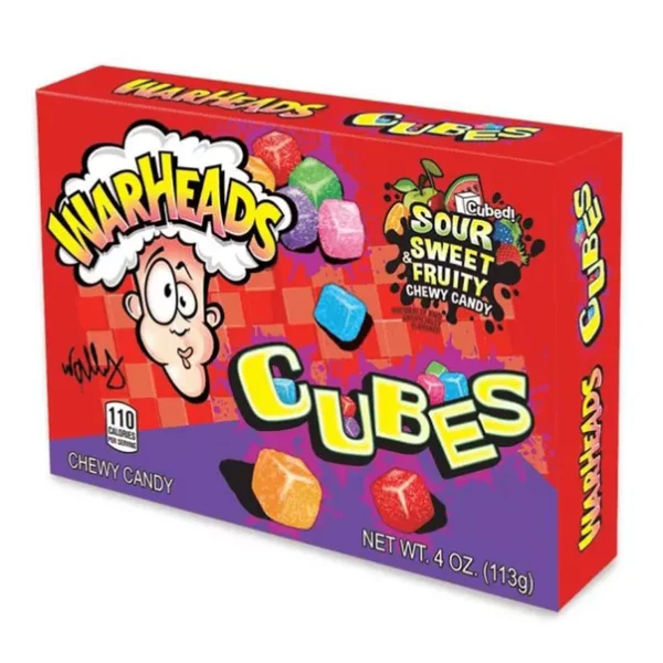 Guminukai WARHEADS (CHEWY CUBES), 113g