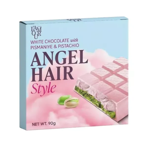 Baltasis šokoladas L'AMOUR ANGEL HAIR, 90g