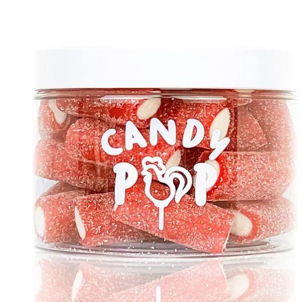 Guminukai CANDY POP SOUR STRAWBERRY MINI JUMBO, 300g