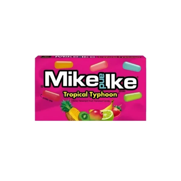 Kramtomi saldainiai MIKE AND IKE (TROPINIŲ VAISIŲ SK.), 22g
