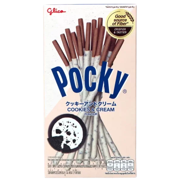 Biskvitinės lazdelės POCKY (COOKIES CREAM), 41g