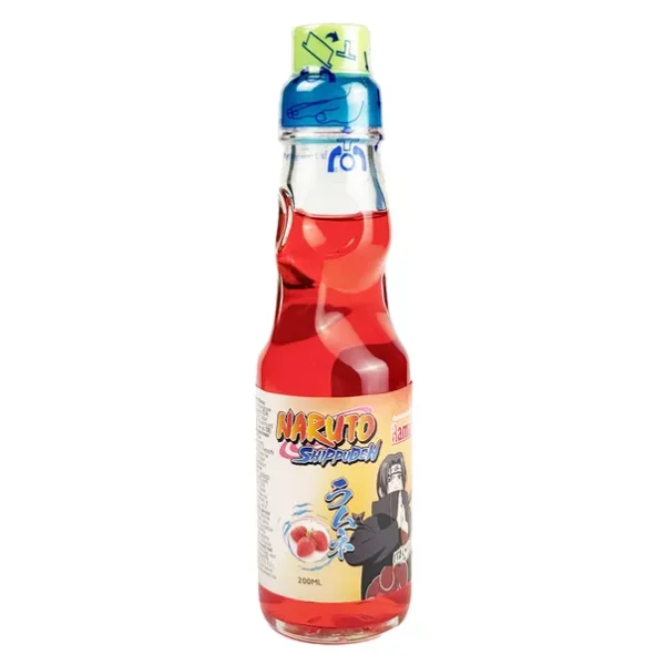 Gazuotas gaivusis gėrimas RAMUNE NARUTO (STRAWBERRY), 200ml
