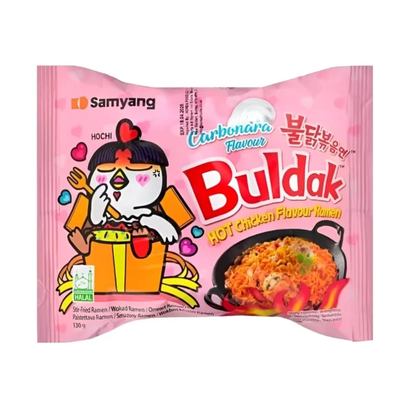 Ramenas SAMYANG (Buldak Carbonara)