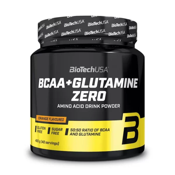 BCAA + Glutamine Zero – BiotechUSA 480g.