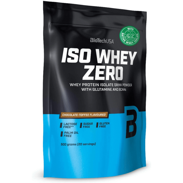 Iso Whey Zero – BiotechUSA (Braškių skonio)